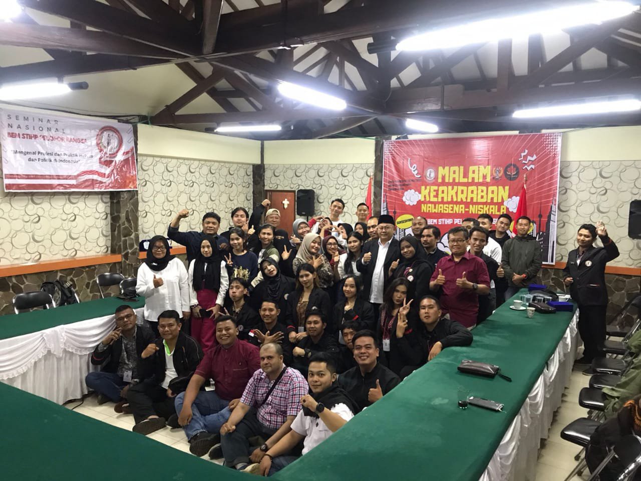 Mahasiswa STIHP Pelopor Bangsa Gelar Makrab Sekaligus Pengukuhan Kepengurusan BEM
