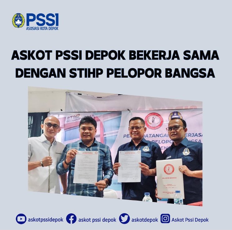 ASKOT KOTA DEPOK BEKERJA SAMA DENGAN STIHP PELOPOR BANGSA